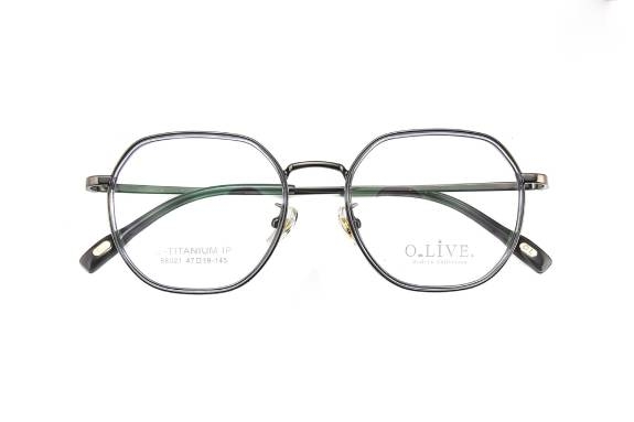 Gọng kính cận Titanium thương hiệu Olive - 58021