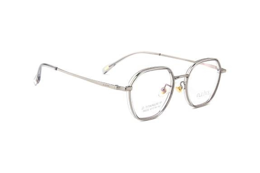 Gọng kính cận Titanium Olive - 58022