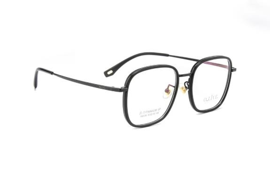 Gọng kính cận Titanium - Olive 58026