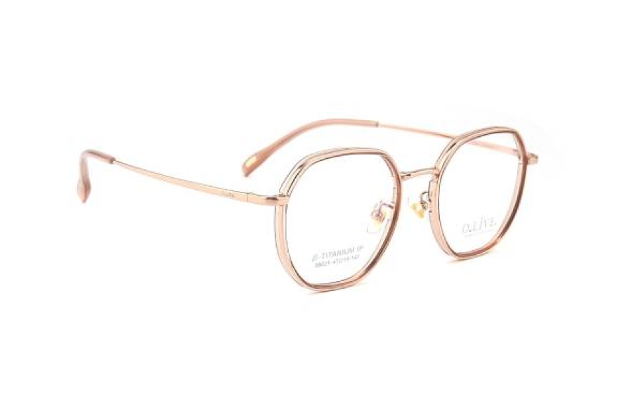 Gọng kính cận Titanium thương hiệu Olive - 58021