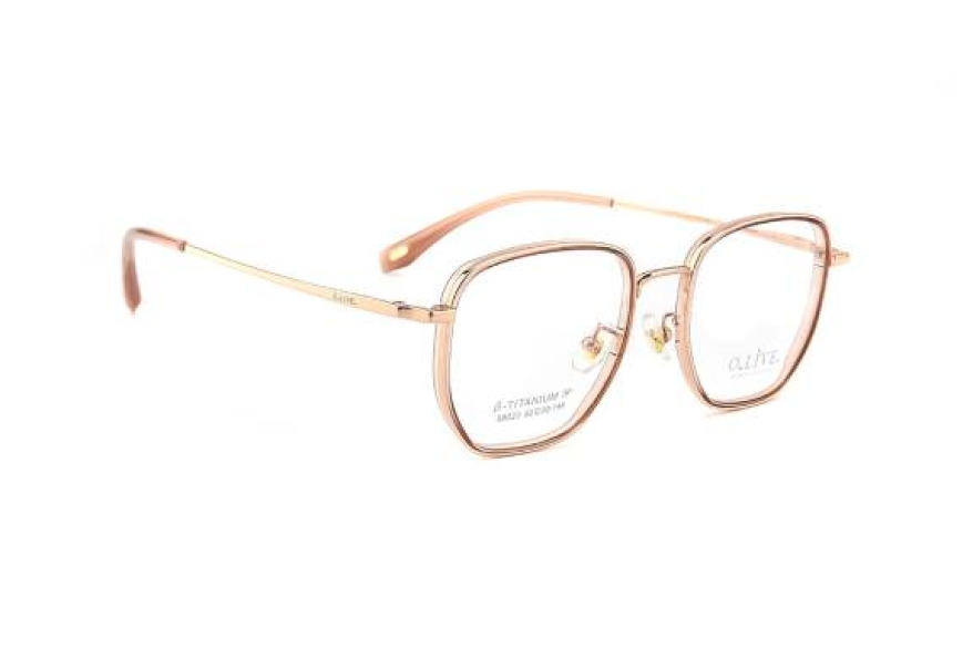 Gọng kính cận Titanium thương hiệu Olive - 58023