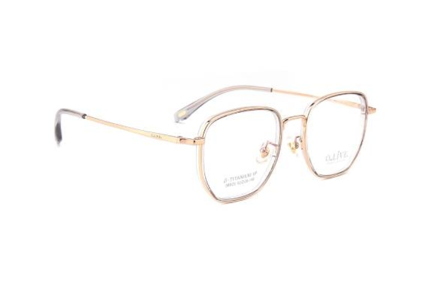 Gọng kính cận Titanium thương hiệu Olive - 58023