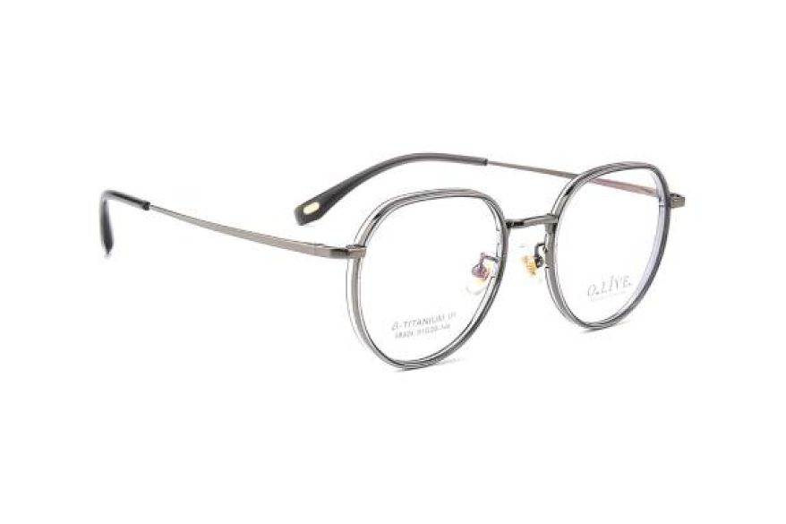 Gọng kính cận Titanium thương hiệu Olive - 58024
