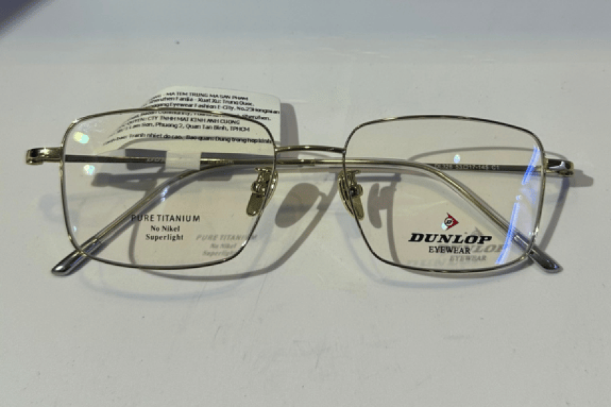 Gọng kính DUNLOP Pure Titanium