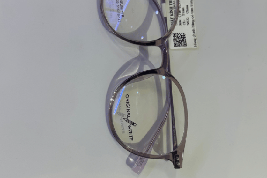 Gọng kính ORIGINAL WRITE, OW-R99323 Titanium - IP