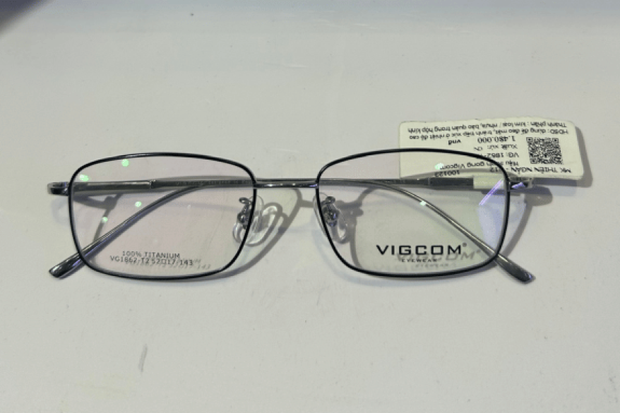 Gọng kính VIGCOM - VG1862 100% Titanium